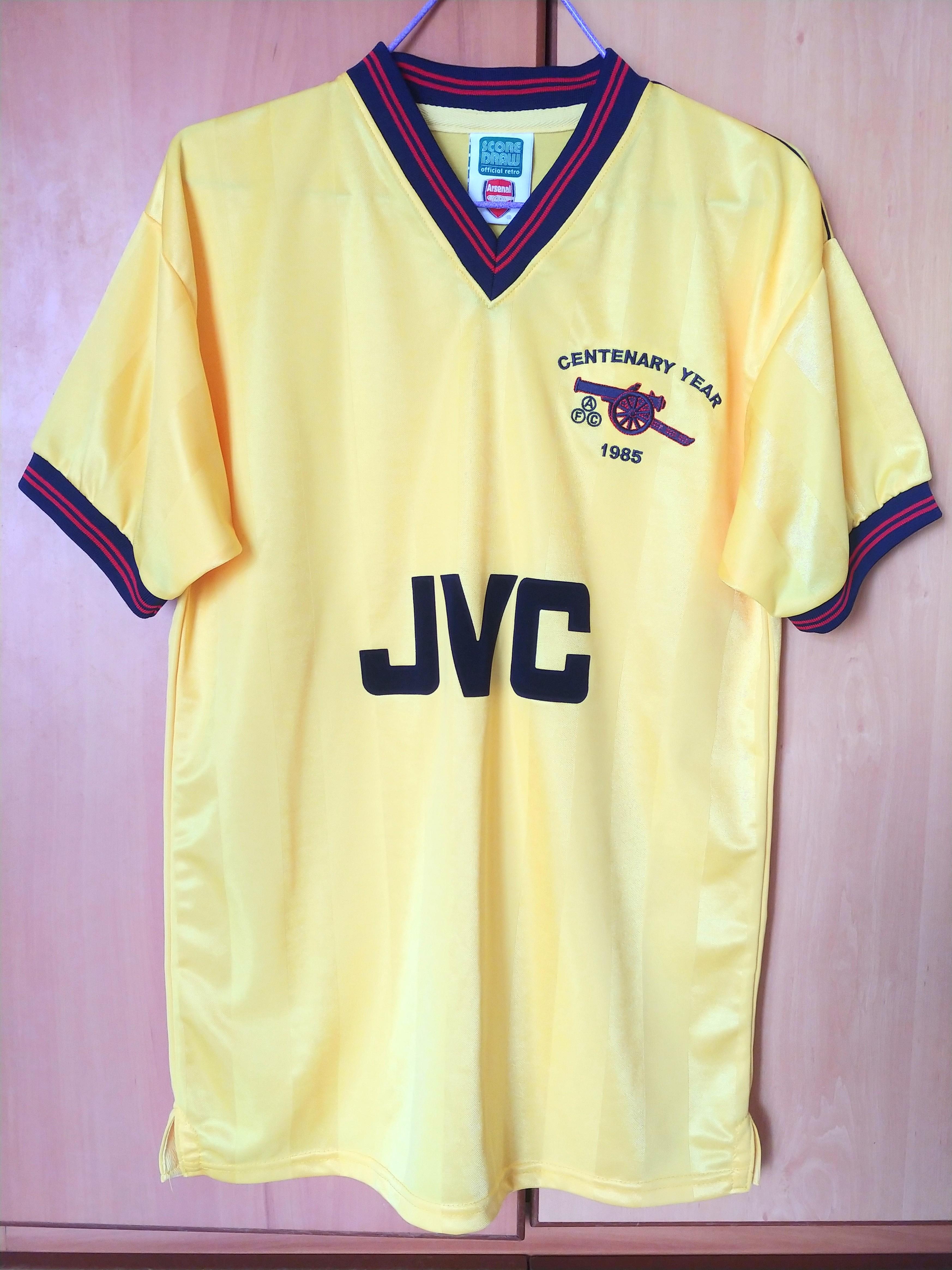 Arsenal Retro Jersey Sports Sports Apparel On Carousell