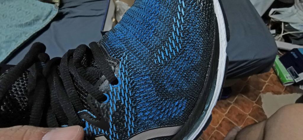 Asics gel nimbus 20 island blue/white/black top