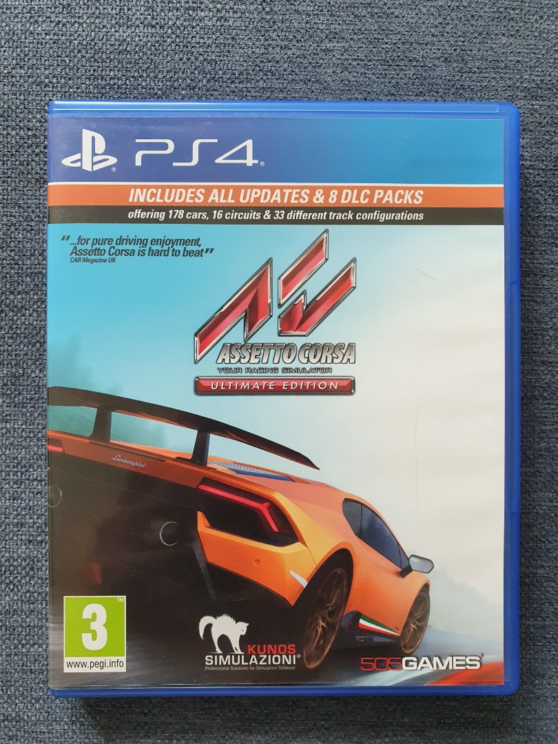 Assetto Corsa Competizione 1月アプデきた ここは待避所一丁目