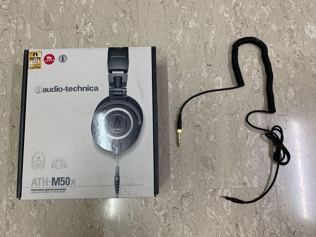 Audio Technica ATH MX50x Headphone cable