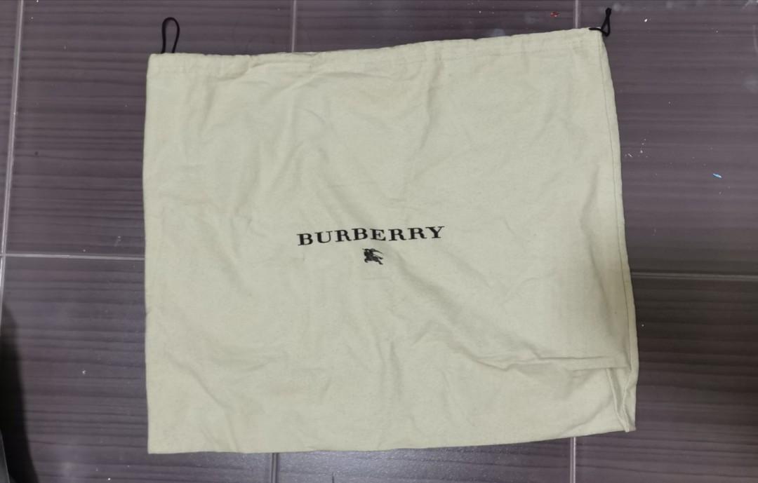 Top 43+ imagen authentic burberry dust bag