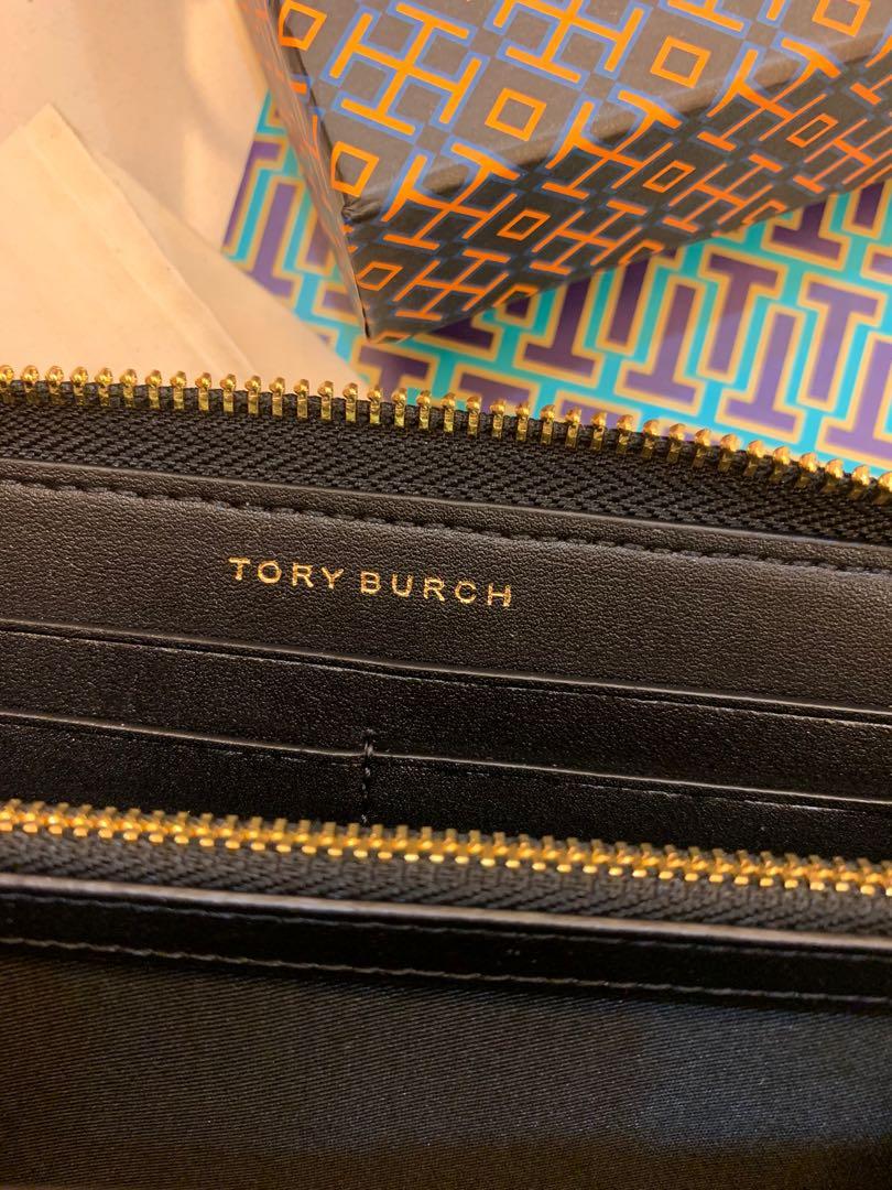 Tory Burch Kira Chevron Zip Continental Wallet (IN-STOCK IN USA) – Soxy Joe  Luxe