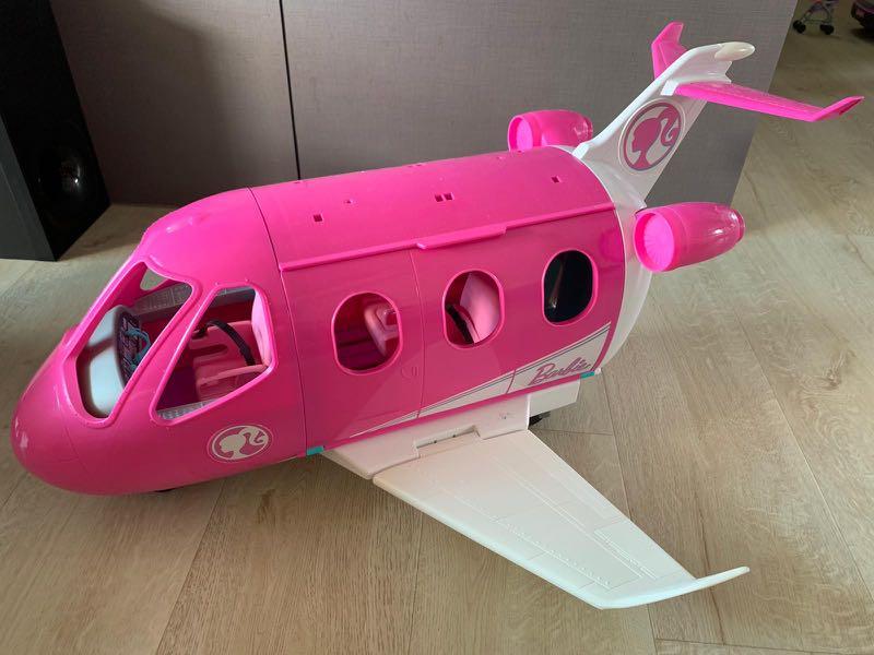 barbie aeroplane very