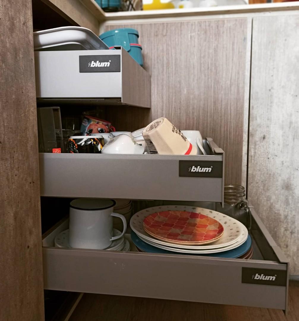 Blum Drawer Furniture Shelves Drawers On Carousell