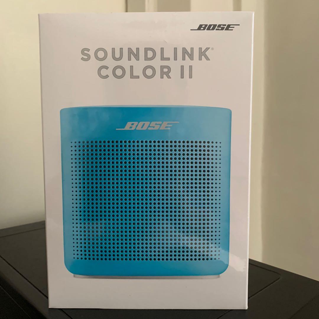 Bose Soundlink Color 2 Bluetooth Speaker Aquatic Blue Electronics Audio On Carousell