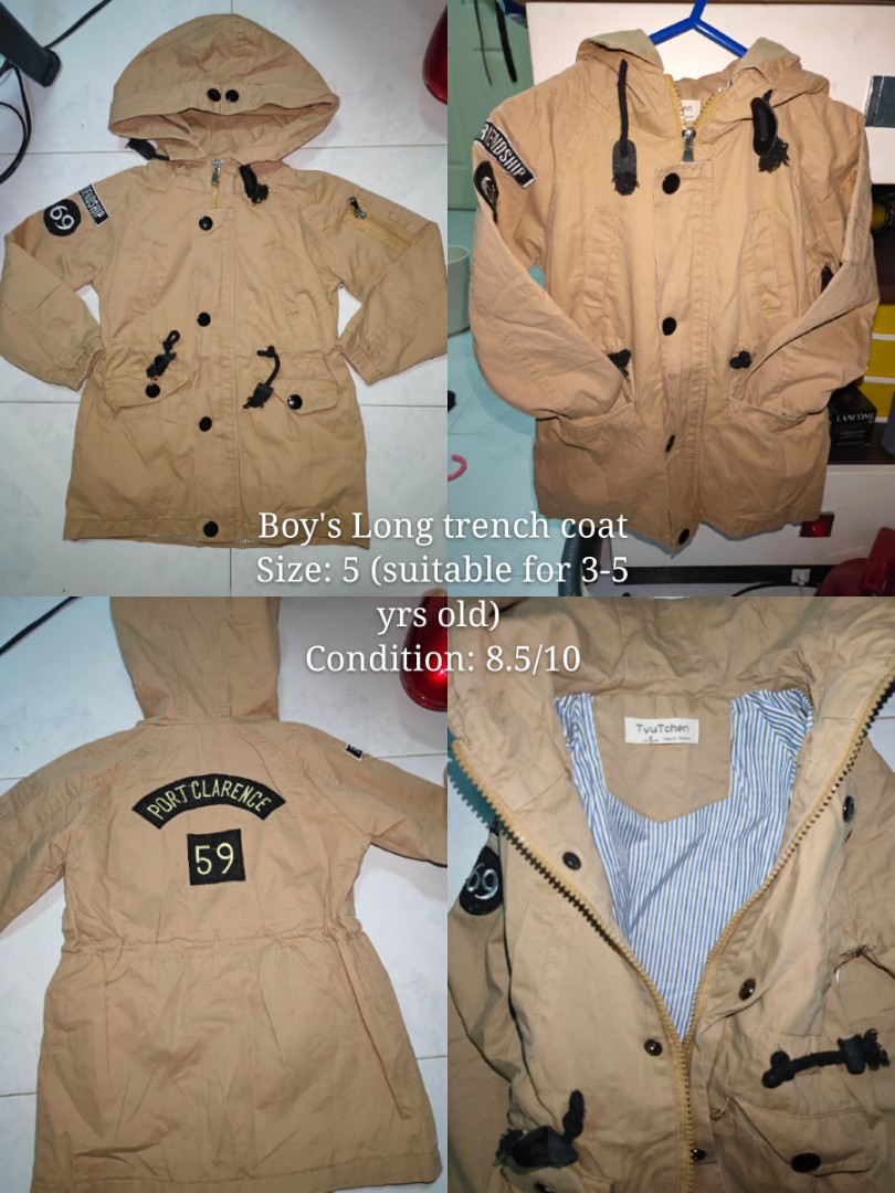 Boys coats hot sale size 10
