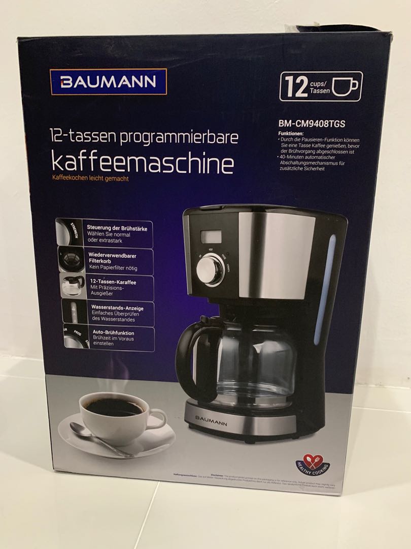 Brand new Baumann Coffee Maker, TV 