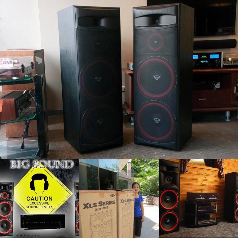 used cerwin vega xls 215 for sale