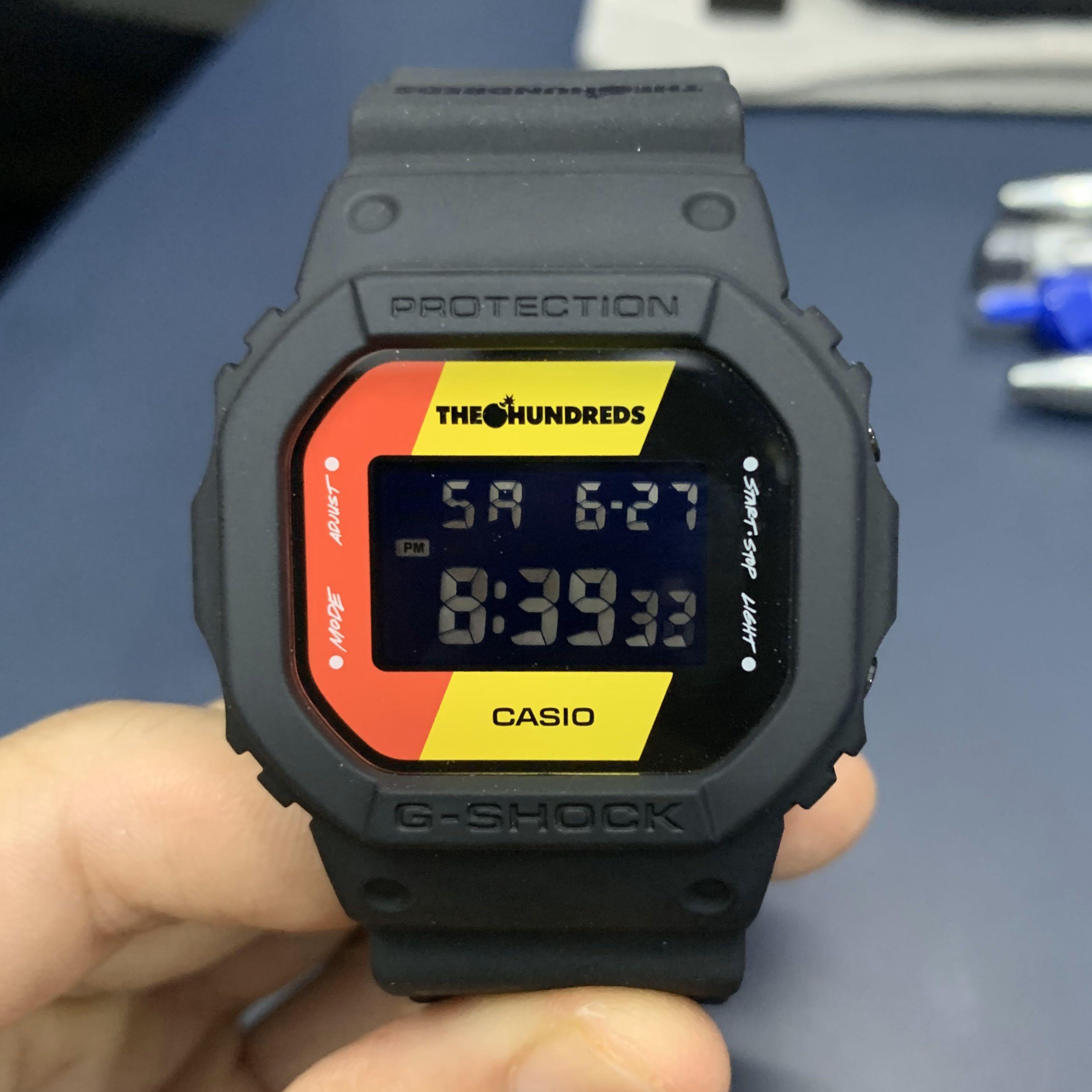 Brand new The Hundreds x G Shock DW5600HDR 1 Collaboration Watch