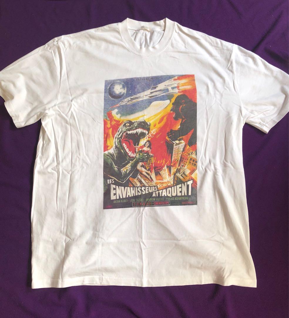 Brandy Melville Dinosaur Tee Men s Fashion Tops Sets Tshirts Polo Shirts on Carousell