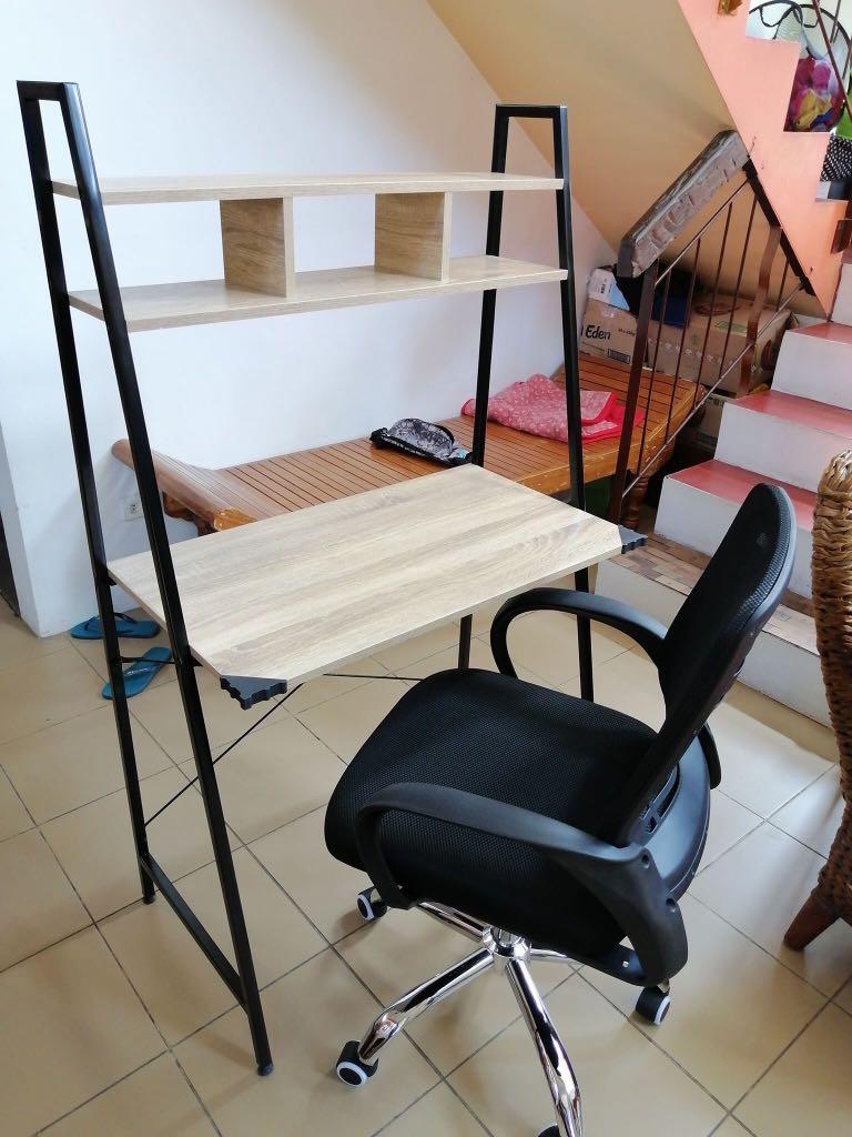 Bundled Office Table & Chair Study desk Office chair (Category: Tables & Sets) located in Marikina City. Submitted by tmfurniture (Listing ID 1016602442, Image 2). Description: .