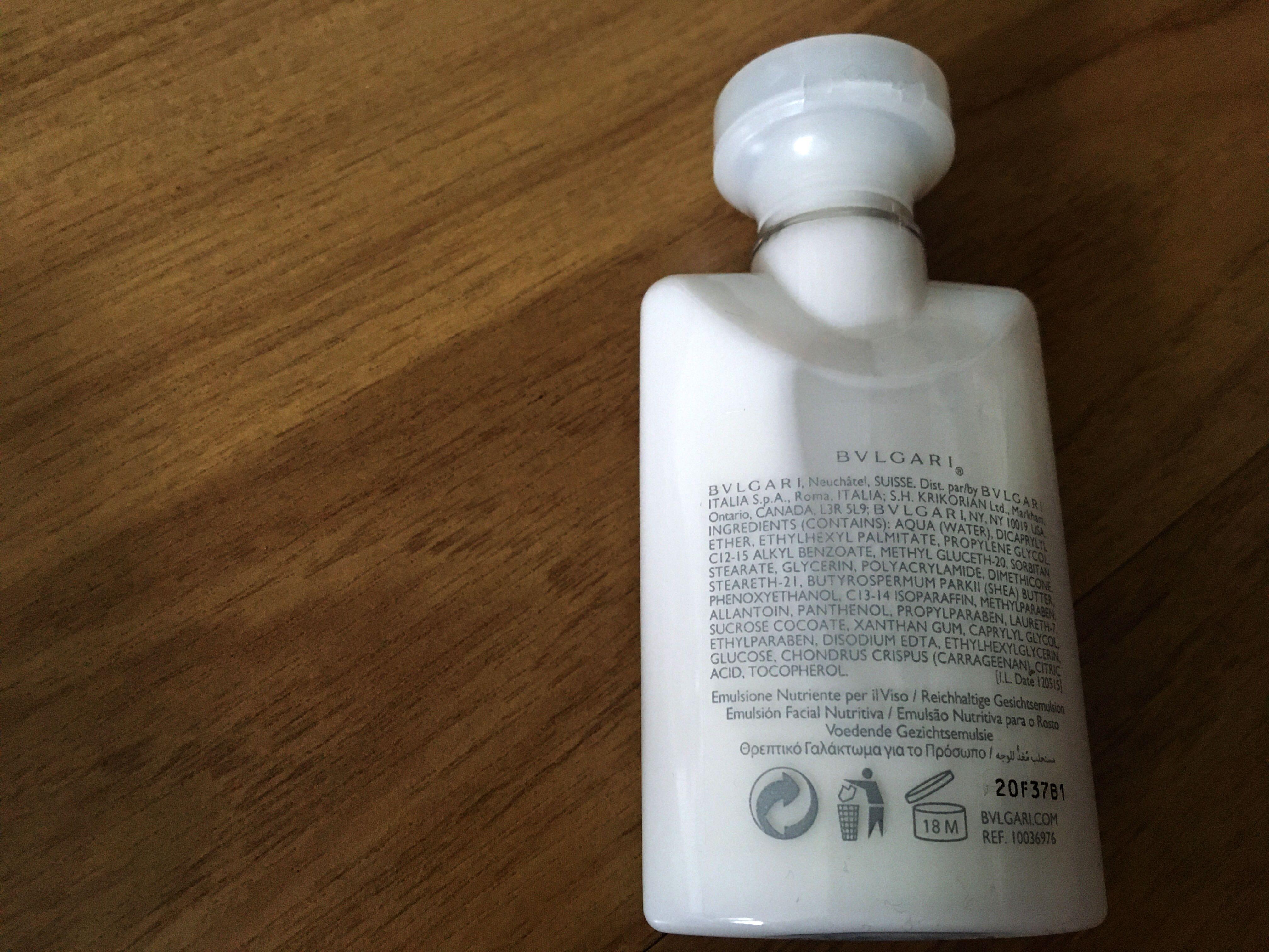 Bvlgari Body Lotion, Nourishing Face Emulsion, Perfume, Beauty ...