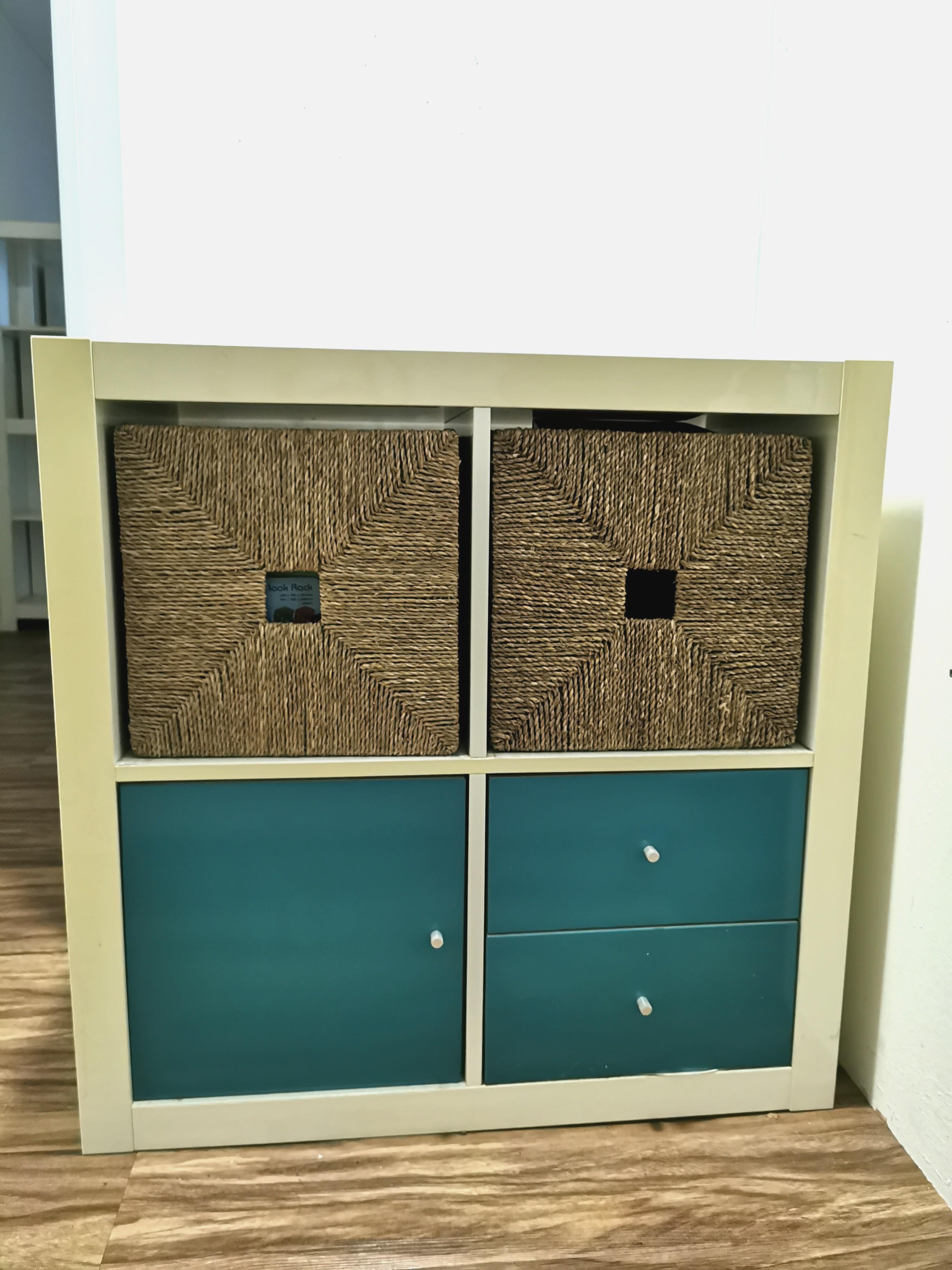 Cabinet With Drawers And Straw Boxes Furniture Shelves Drawers On Carousell