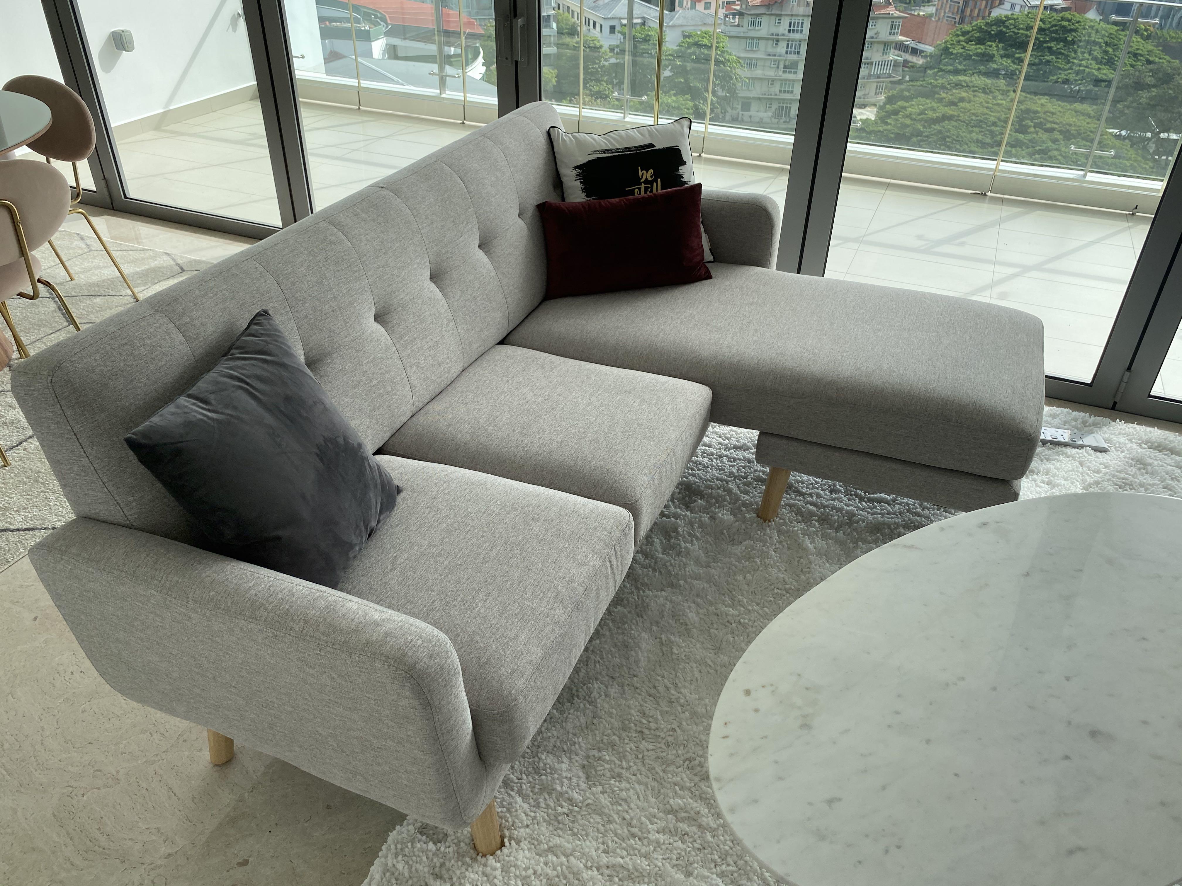 cali l shape sofa 420 only