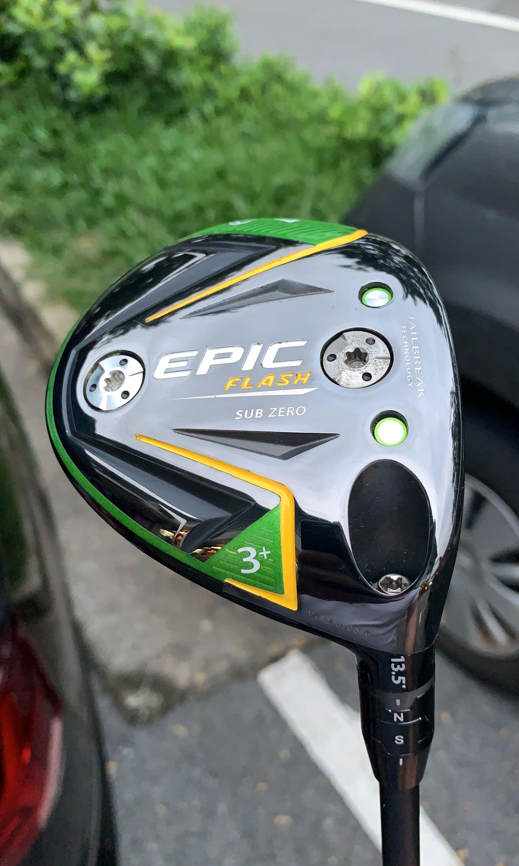 Callaway Epic Flash Fairway 3 Head Only Sports Equipment Sports Games Golf On Carousell