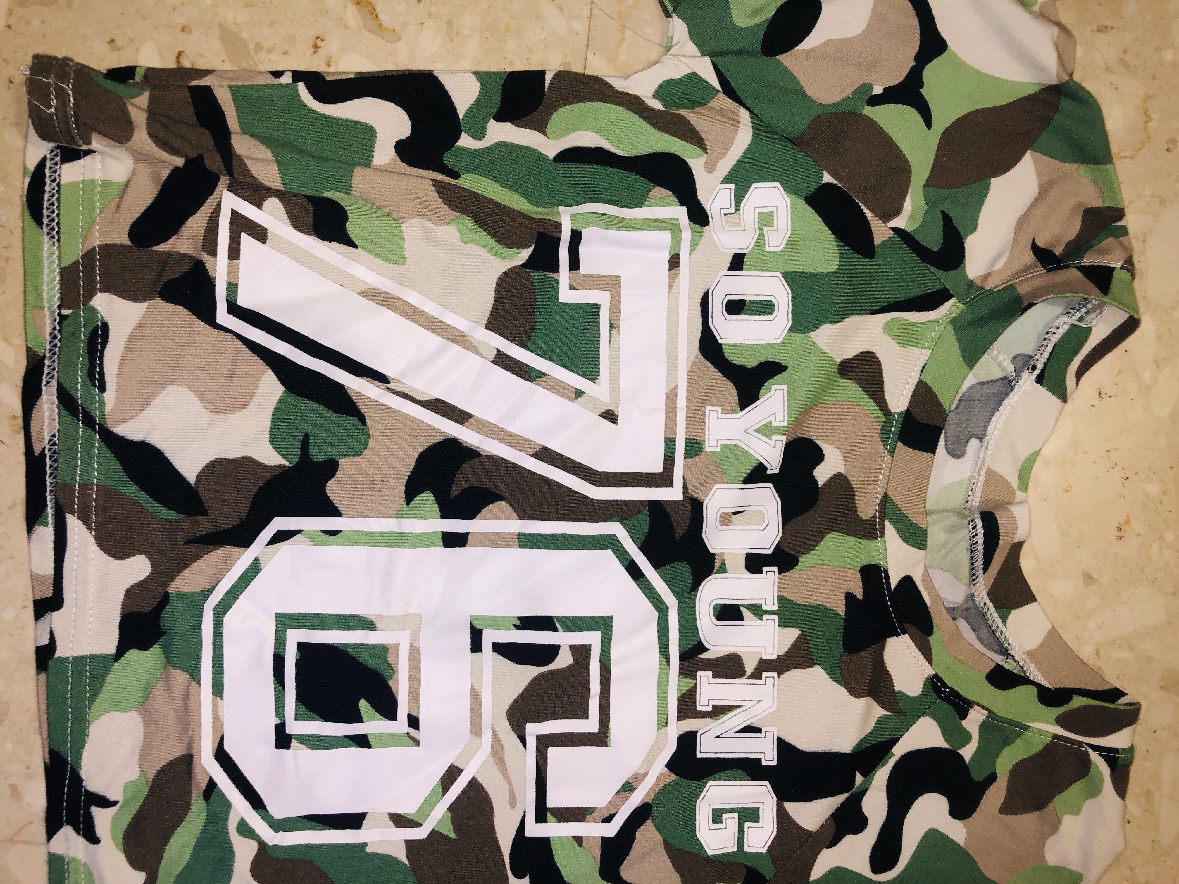 Camo Print Crop Top Buy3 Get1 Women S Fashion Clothes Tops On Carousell