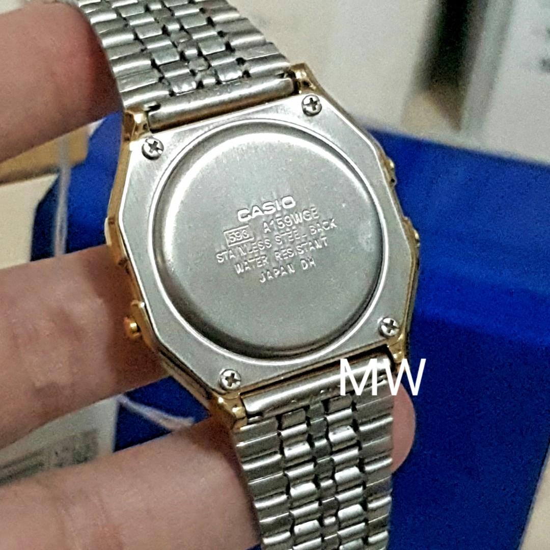 casio gold unisex