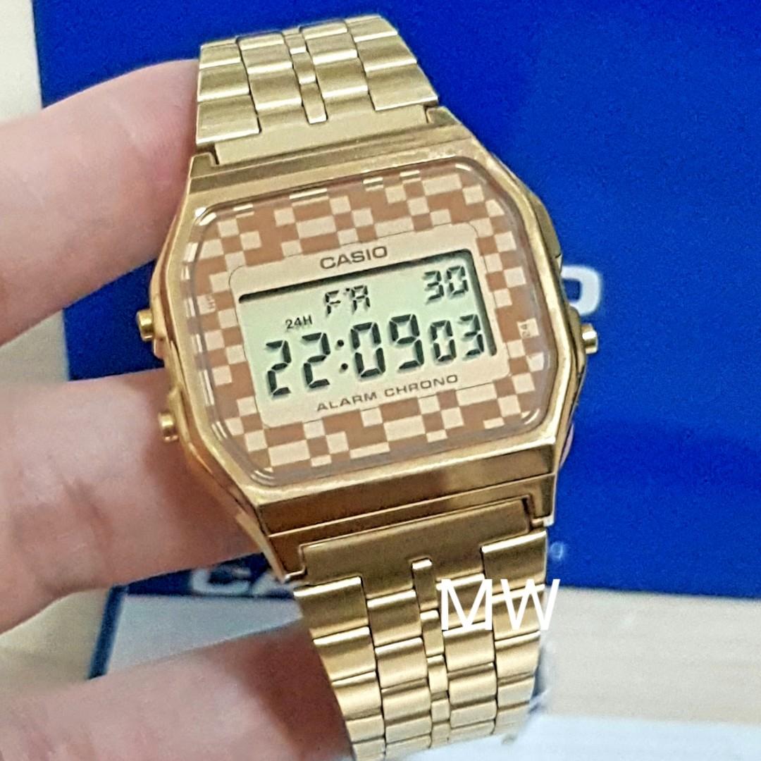 casio gold unisex