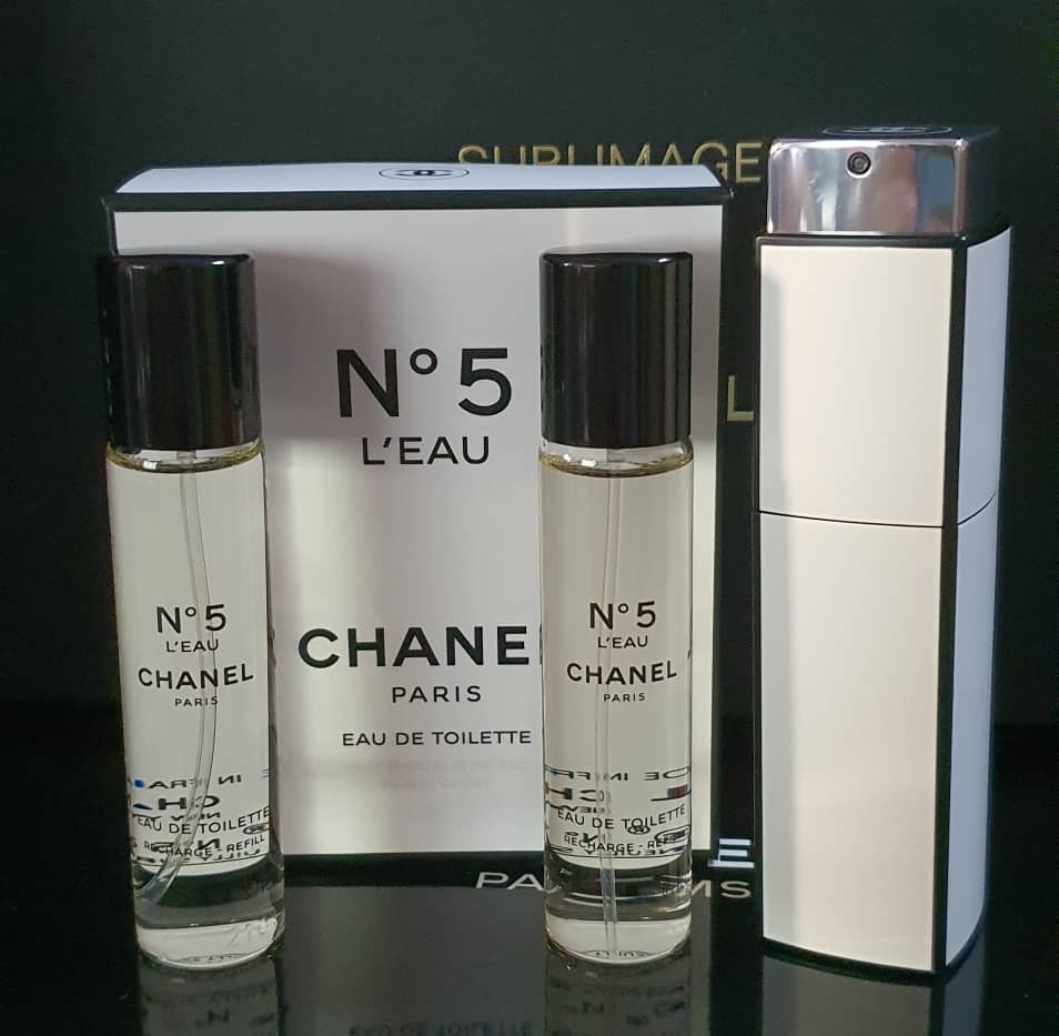 Chanel N5 travel set, Beauty & Personal Care, Fragrance & Deodorants on  Carousell