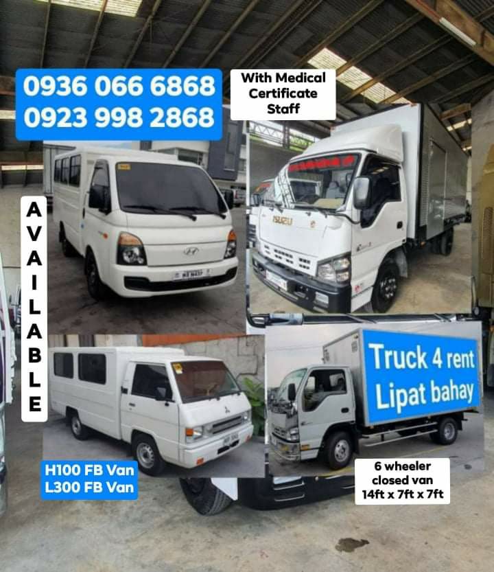 Cheap Truck and L300 For Rent
