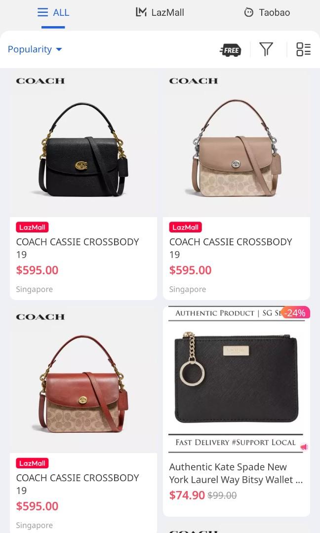 Authentic Coach Cassie 19 Colourblock NWT Luxury Bags Wallets
