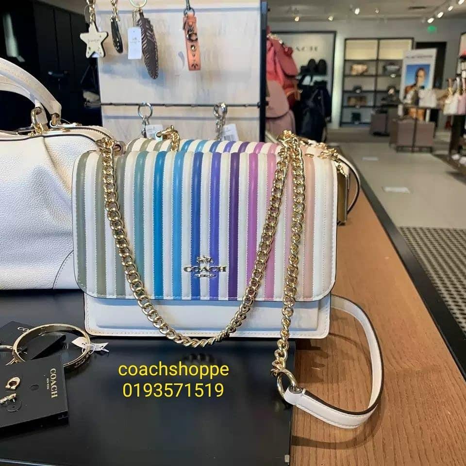Coach klare hotsell crossbody with ombre