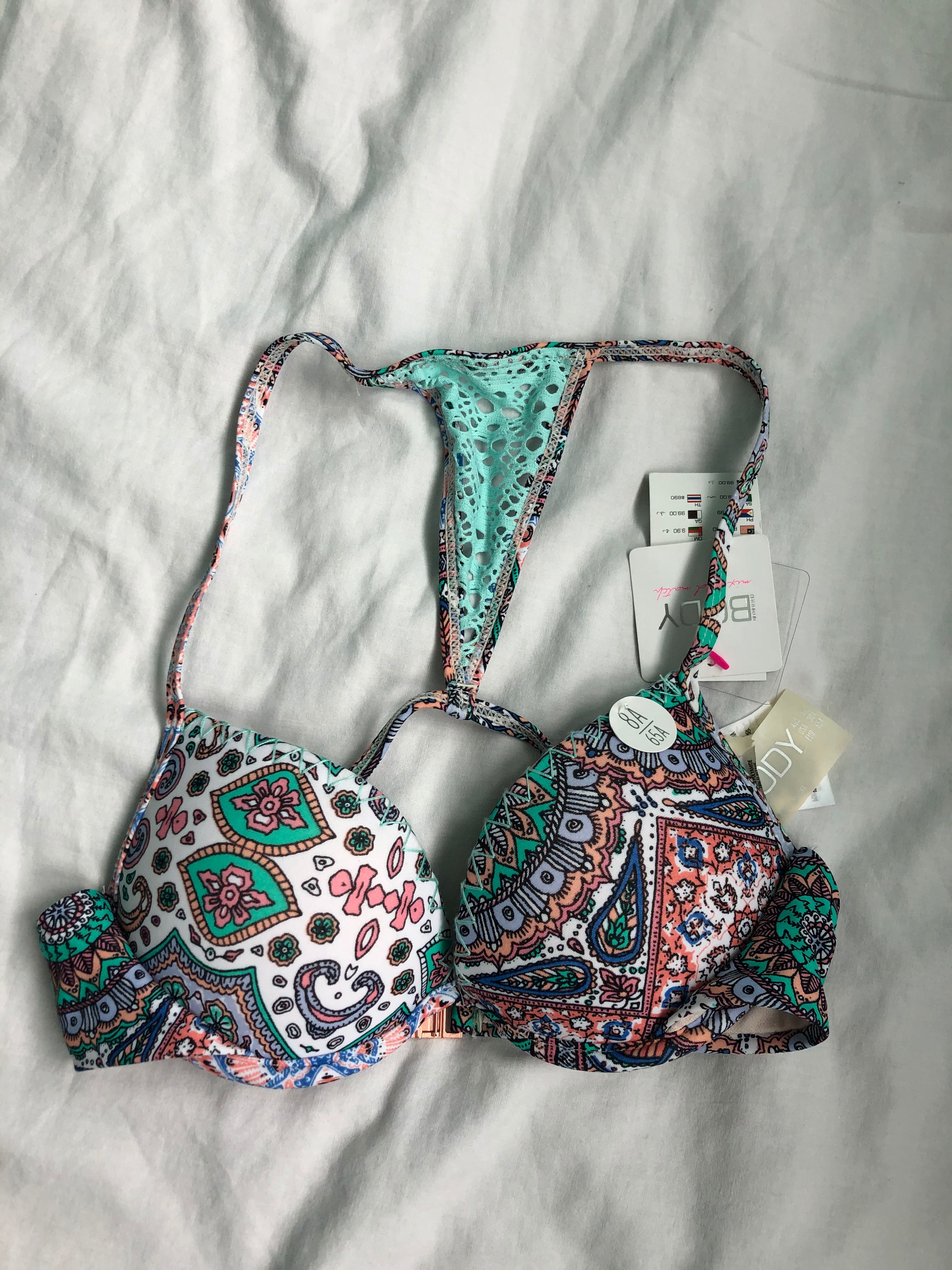 Push up bikini cotton on new arrivals