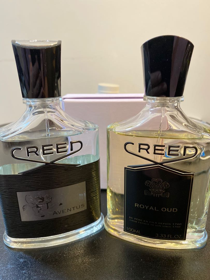 Creed Aventus and Royal Oud 100ml, Beauty & Personal Care, Fragrance