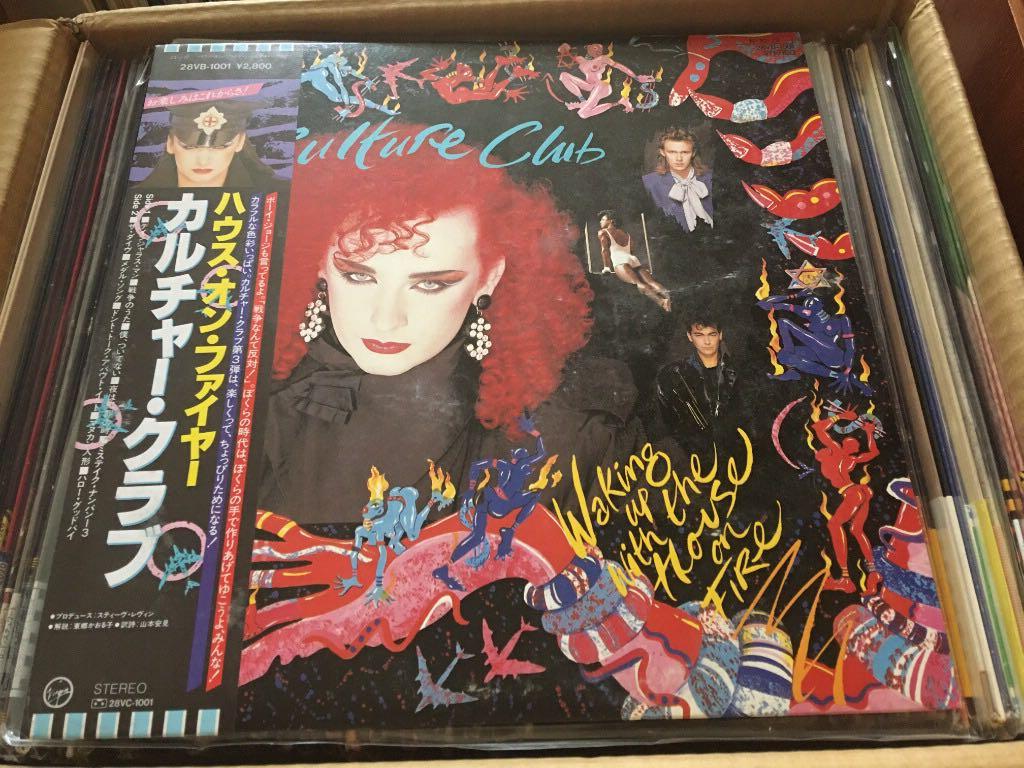 Culture Club Waking Up With The House On Fire Lp Jap Press W Obi Polp0038ca Music Media Cds Dvds Other Media On Carousell