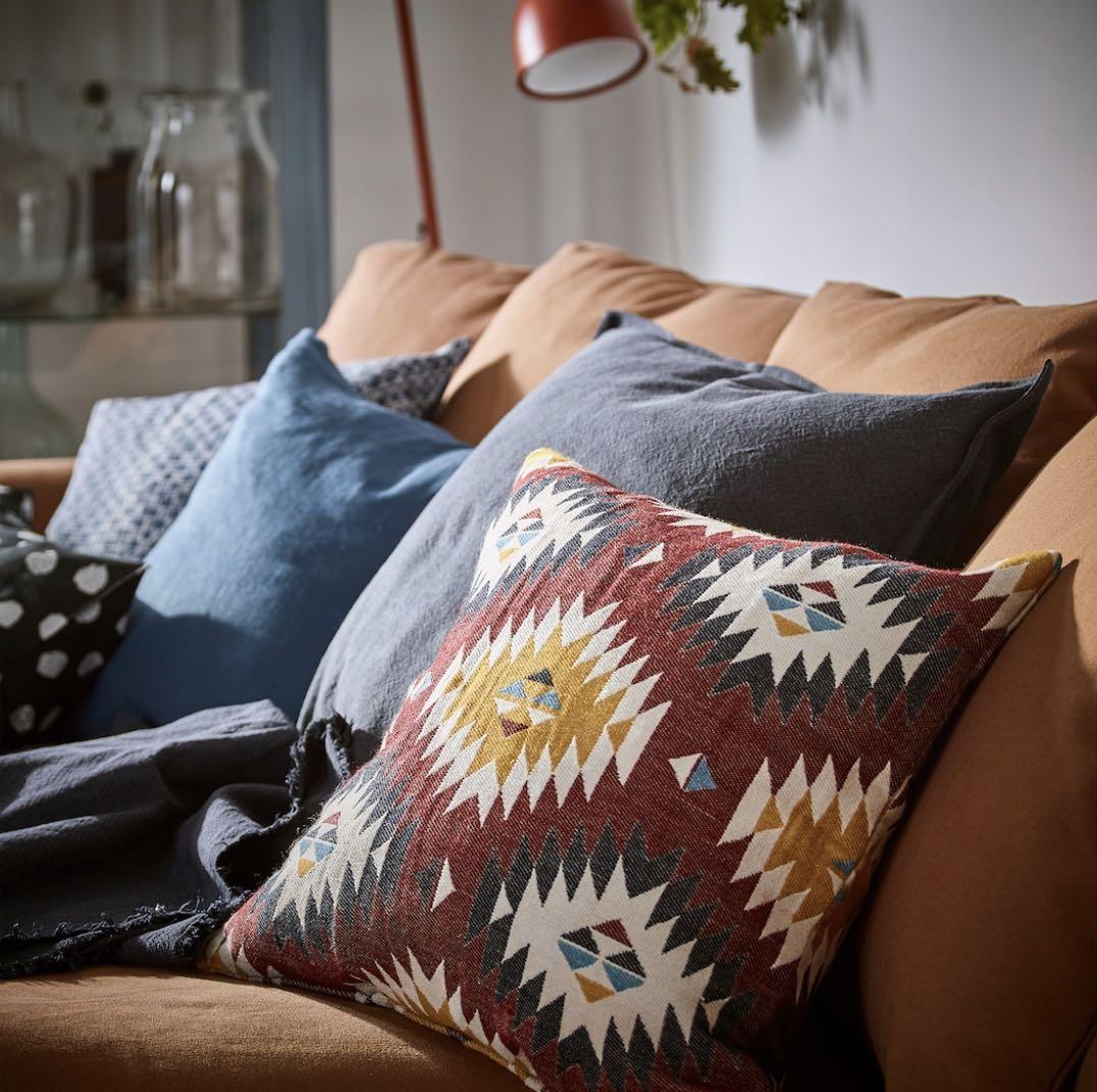 ikea aztec pillow