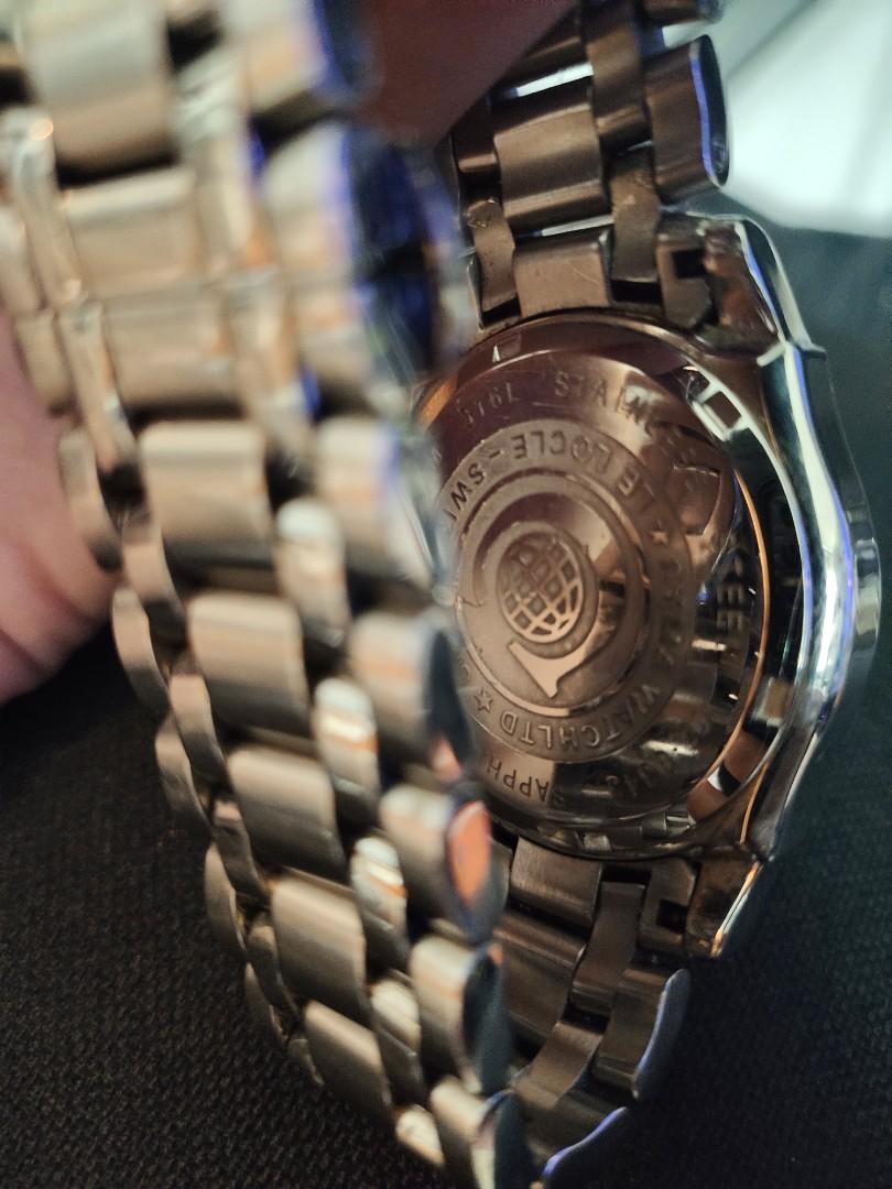 Cyma sapphire crystal shop watch 316l