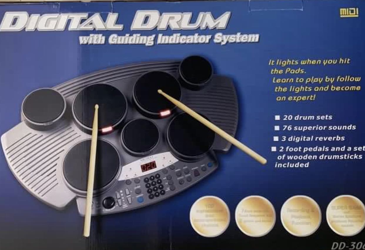 Digital Drum Set For Sales, Hobbies & Toys, Music & Media, Musical