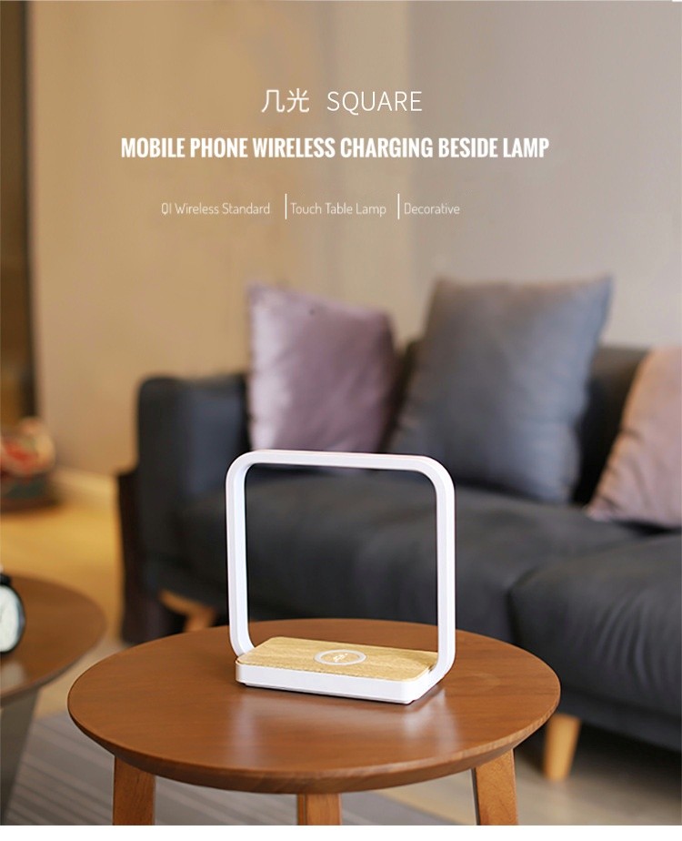 Ezvola Bedside Table Lamp With Wireless Charging Home Furniture Home Decor On Carousell