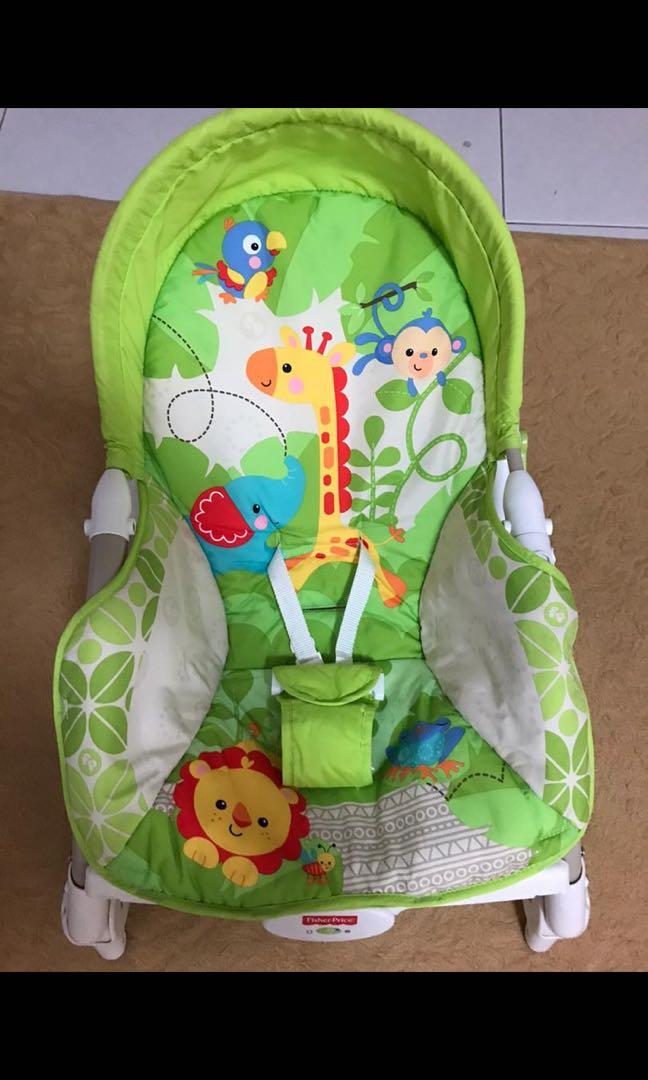 Fisher Price Newborn To Toddler Portable Rocking Swing Chair Infant Bouncer Babies Kids Others On Carousell