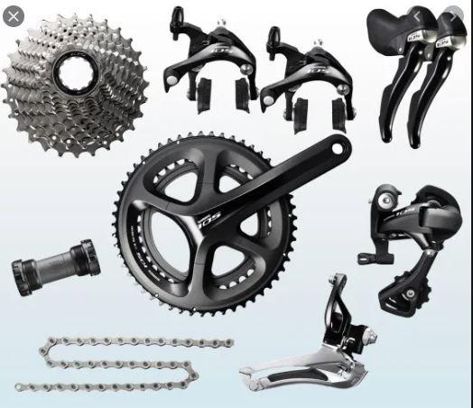 Shimano 105 groupset 5800 top