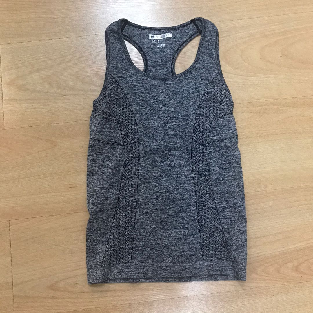 Forever 21 Gym Top Sports Athletic Sports Clothing On Carousell