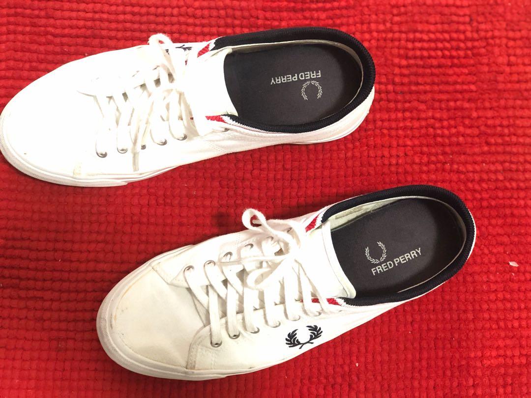 Fred perry kendrick tipped cuff canvas outlet
