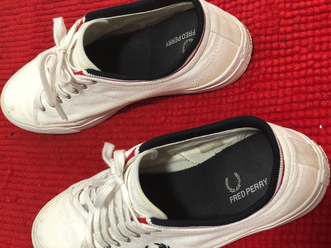 Fred perry kendrick tipped cuff canvas cheap
