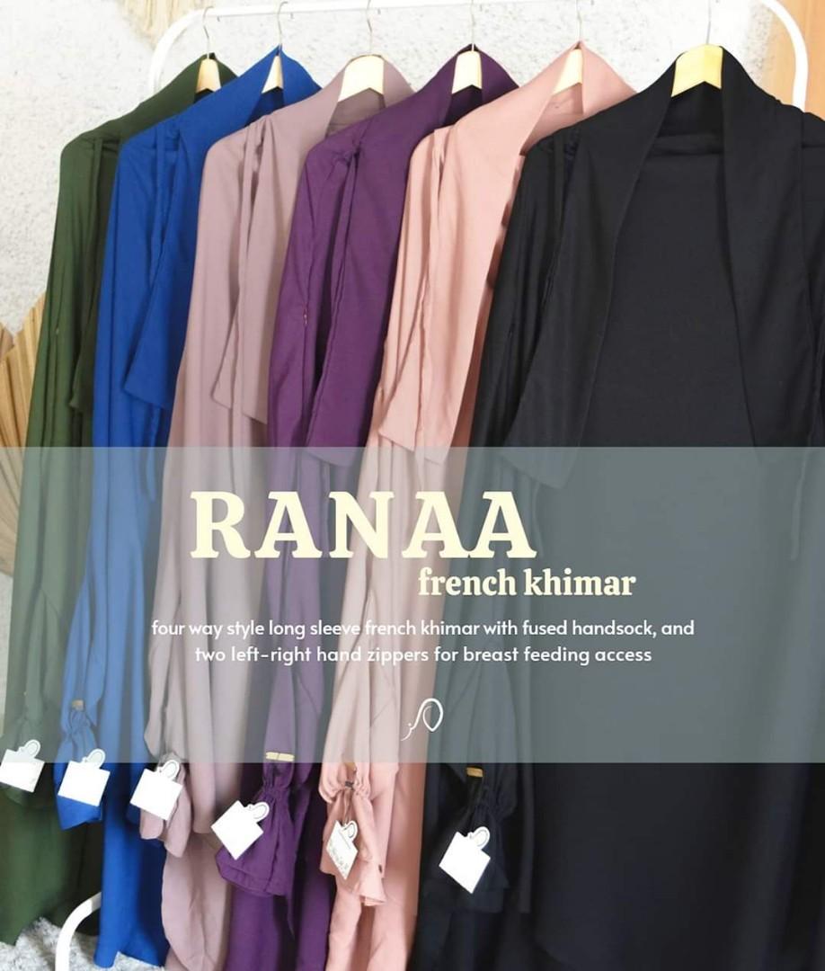 French Khimar Nursing Friendly Women S Fashion Muslimah Fashion On Carousell Pola dan ilustrasi untuk melihat artikel selengkapnya. french khimar nursing friendly women