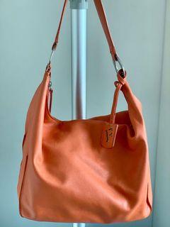 Furla 橙色 shoulder bag (日本購入), 7成新