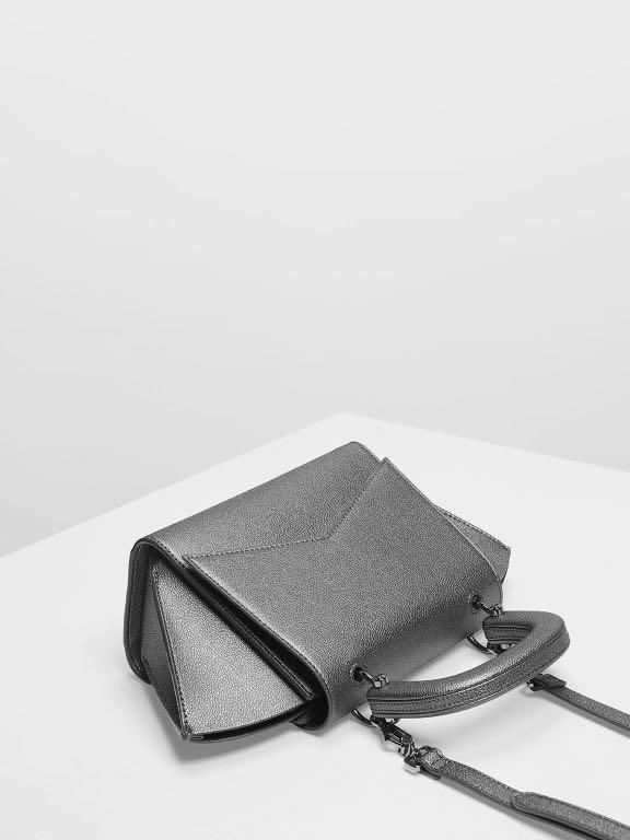 Geometric structured city bag Luxury Bags Wallets on Carousell