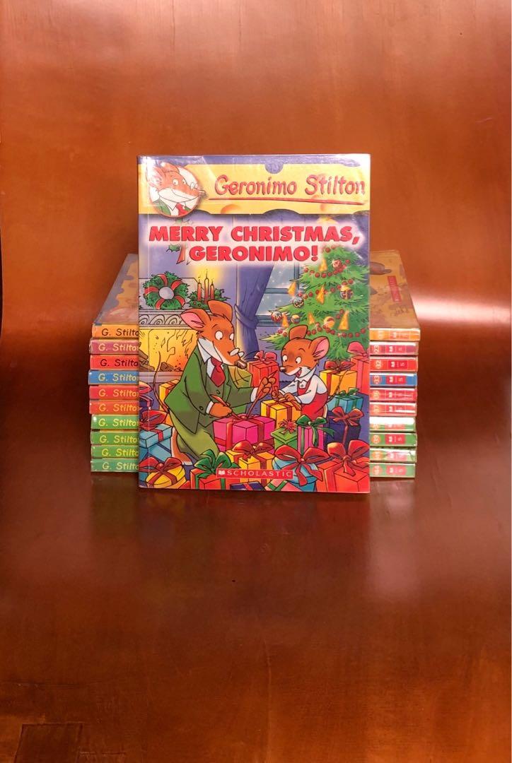 Geronimo Stilton Merry Christmas Geronimo Books Books On Carousell