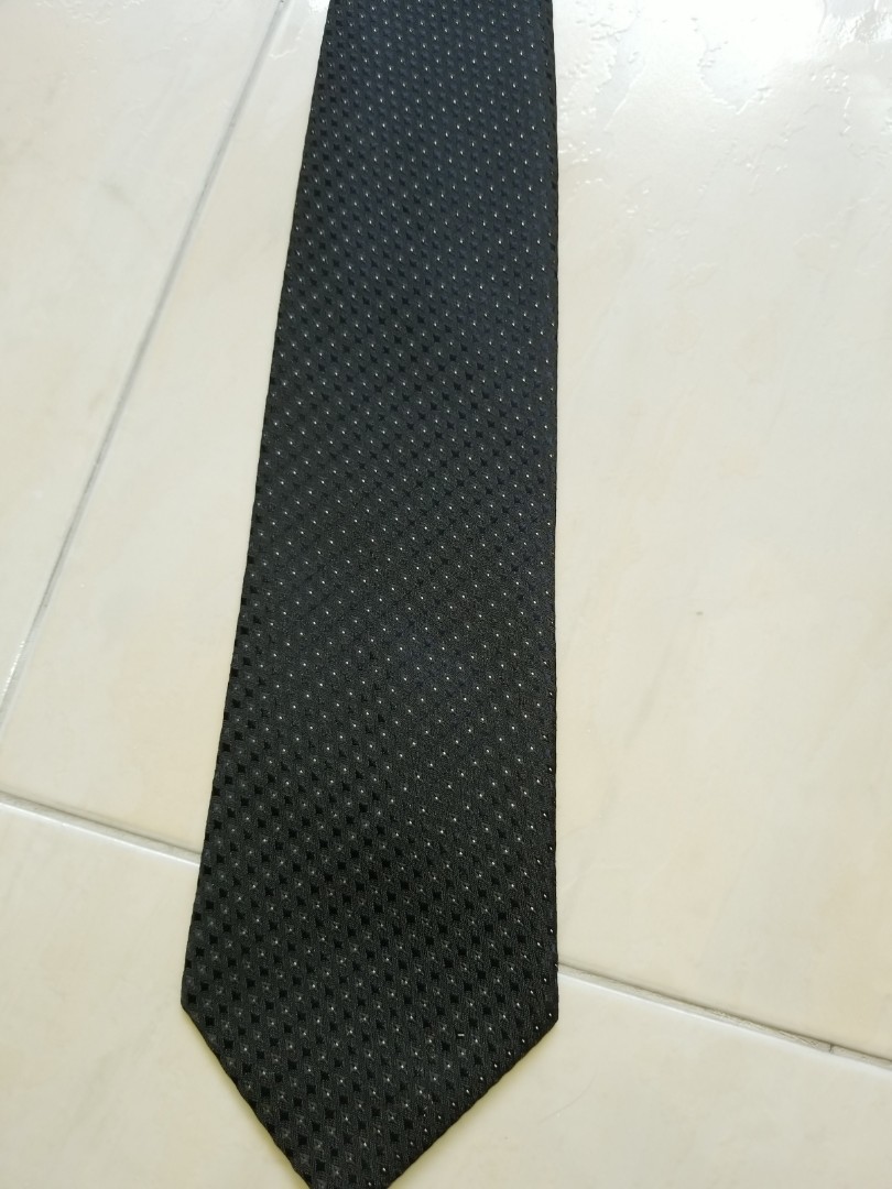 armani black tie