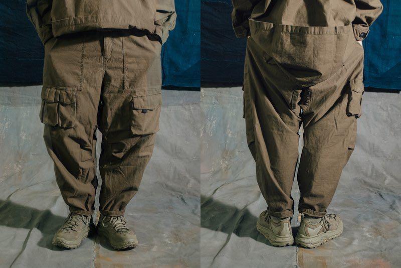 Goopimade x Syndro Paratrooper Army Pants Goopi, 男裝, 褲＆半截裙 