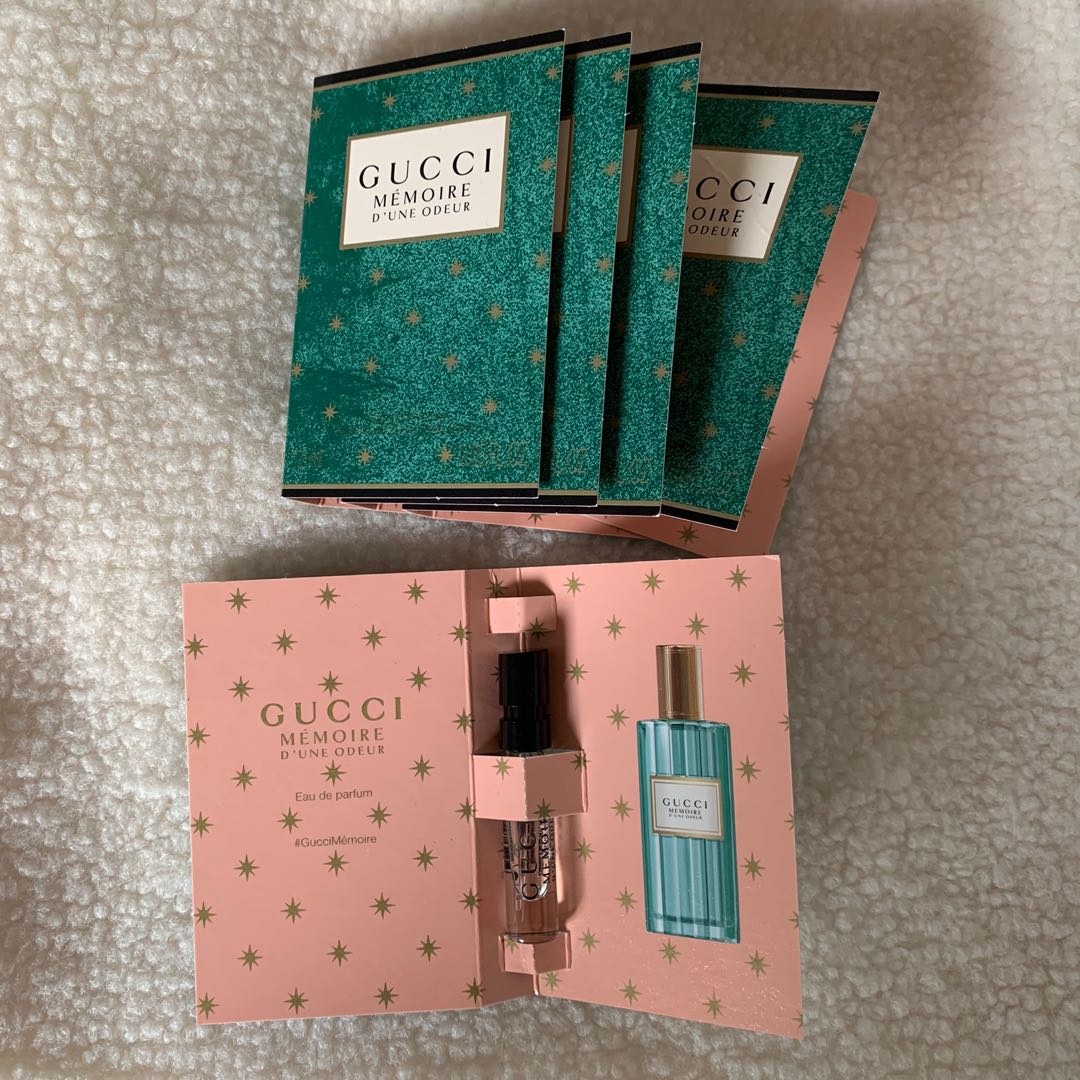 Gucci mémoire on sale sample