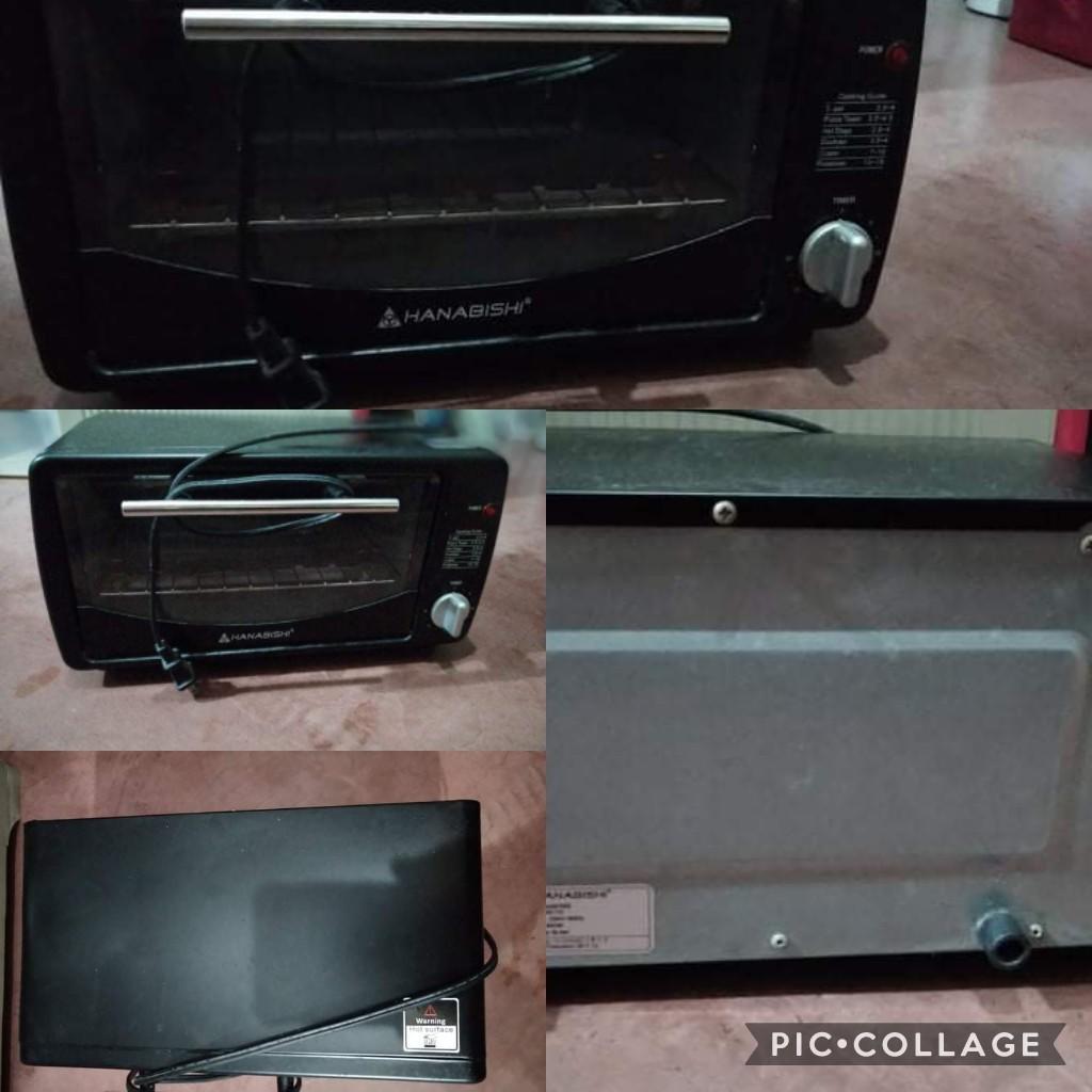 Hanabishi Oven Toaster Home Furniture Home Appliances Cooking And Ovens On Carousell