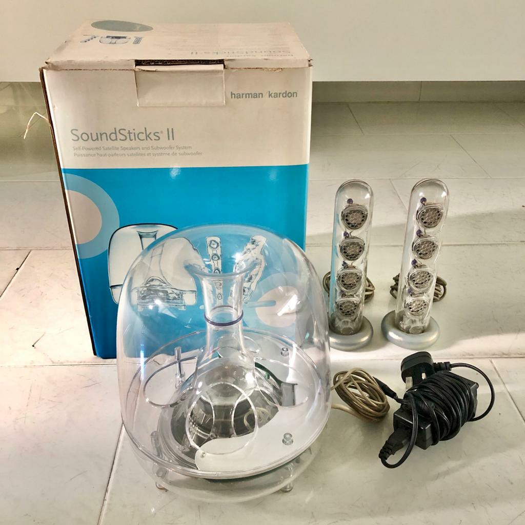 Harman Kardon Soundsticks II, Audio, Soundbars, Speakers & Amplifiers ...