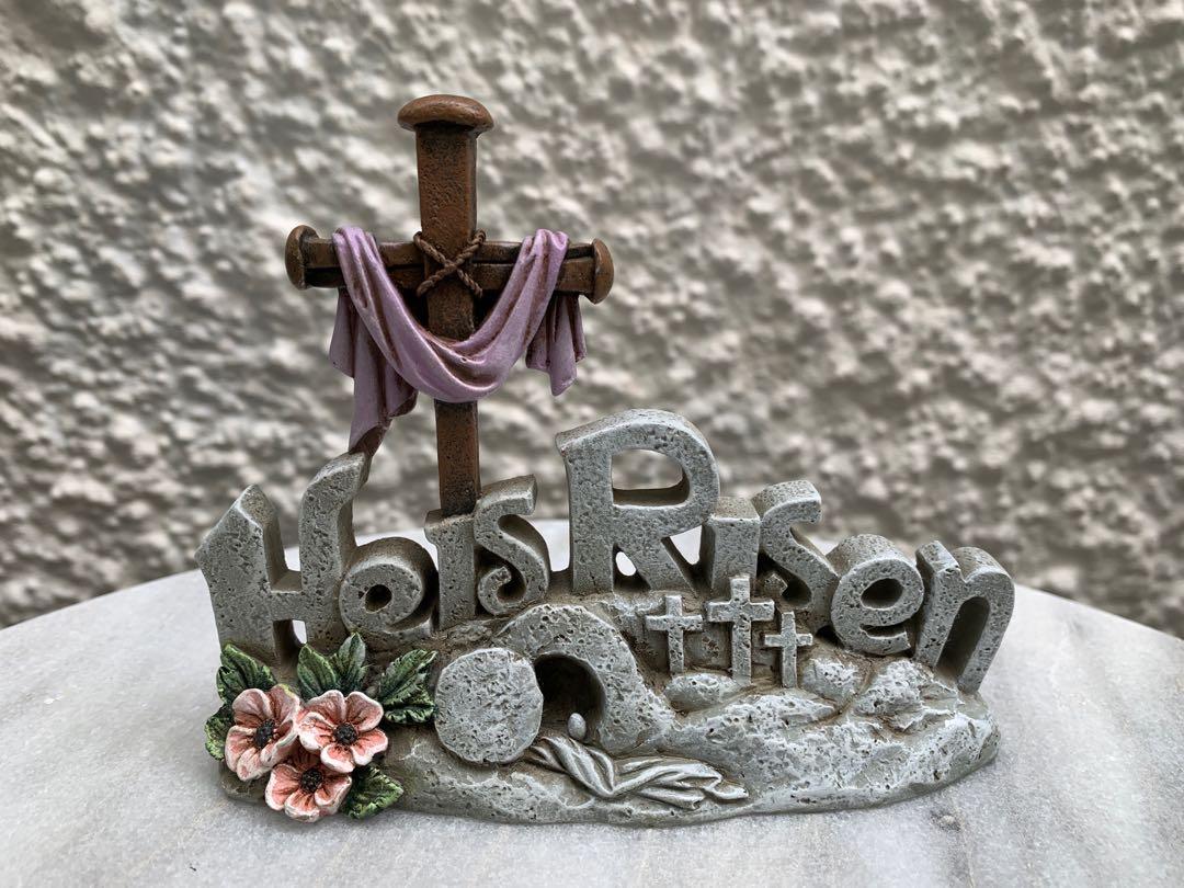 He Is Risen Decor Design Craft Others On Carousell