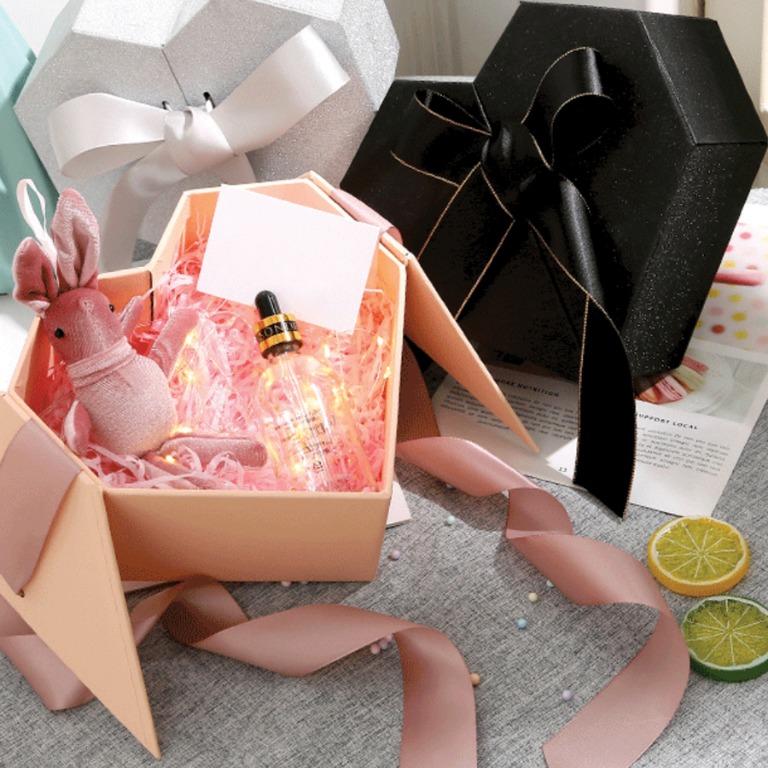 Heart Shaped Gift Box Birthday Gift Box Valentine S Day Gift Box Present Packaging Gift Boxes Design Craft Handmade Goods Accessories On Carousell