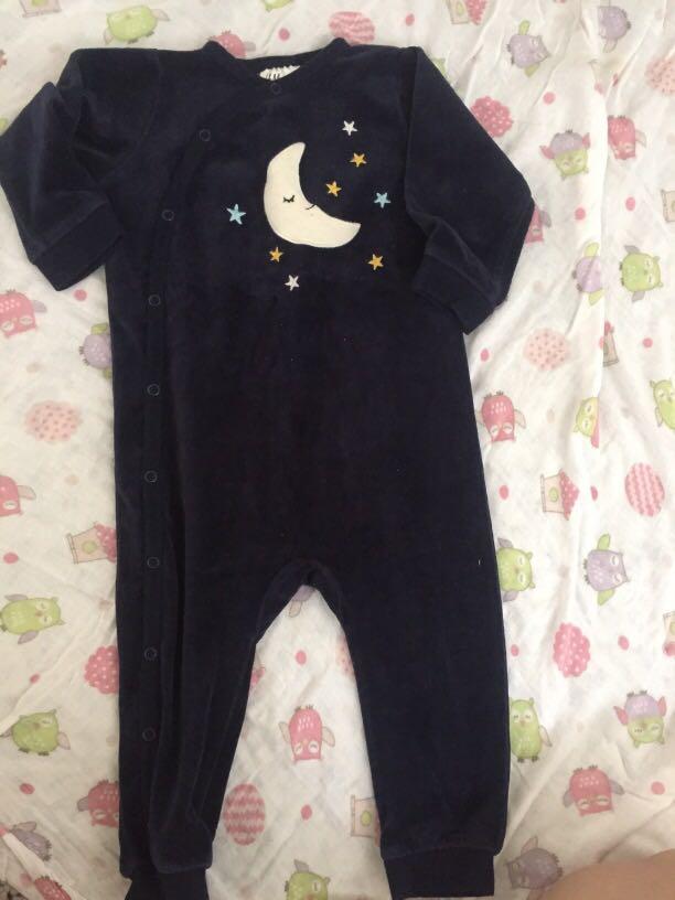 h&m baby sleepsuits